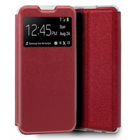 COOL Capa Flip Cover para Samsung A715 Galaxy A71 Liso Vermelho - 8434847032504