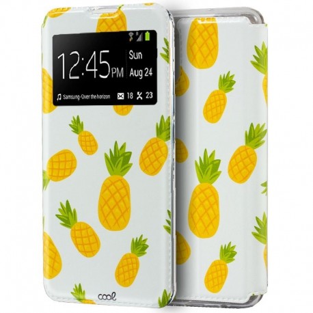 COOL Capa Flip Cover para Samsung G770 Galaxy S10 Lite Desenhos Abacaxis - 8434847036830