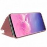 COOL Capa Flip Cover para Samsung G973 Galaxy S10 Clear View Rosa - 8434847014395