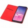 COOL Capa Flip Cover para Samsung G973 Galaxy S10 Liso Vermelho - 8434847024783