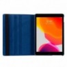 COOL Capa para iPad 2019 / 2020 / 2021 10.2" Giratória Pele Sintética Azul - 8434847028095