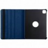 COOL Capa para iPad Pro 11" 2020 / 2021 / iPad Air 4 2020 10.9" Giratória Pele Sintética Azul - 8434847035741