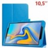 COOL Capa para Samsung Galaxy Tab A 2018 T590 / T595 Pele Sintética Liso Azul 10.5" - 8434847008721