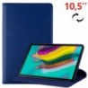 COOL Capa para Samsung Galaxy Tab S5e T720 / T725 Pele Sintética Azul 10.5" - 8434847027456