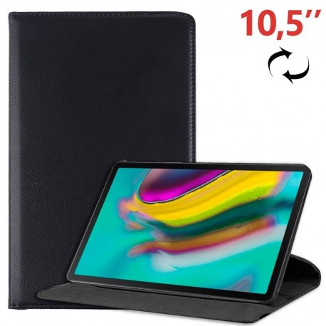 COOL Capa para Samsung Galaxy Tab S5e T720 / T725 Pele Sintética Preto 10.5" - 8434847027463