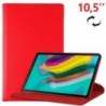 COOL Capa para Samsung Galaxy Tab S5e T720 / T725 Pele Sintética Vermelho 10.5" - 8434847027470