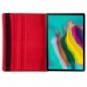 COOL Capa para Samsung Galaxy Tab S5e T720 / T725 Pele Sintética Vermelho 10.5" - 8434847027470