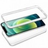 COOL Capa Silicone 3D para iPhone 12 / 12 Pro Transparente Frontal + Traseira - 8434847044453