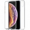 COOL Capa Silicone 3D para iPhone XS Max Transparente Frontal + Traseira - 8434847008387