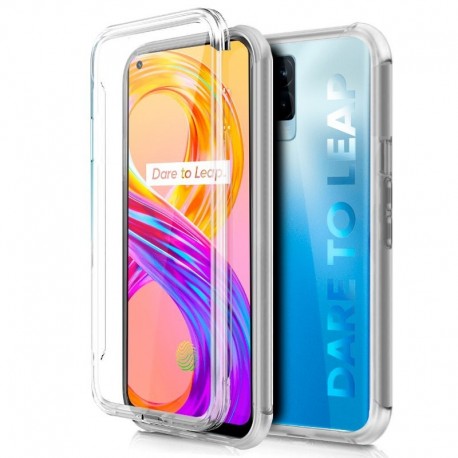 COOL Capa Silicone 3D para Realme 8 / 8 Pro Transparente Frontal + Traseira - 8434847054841