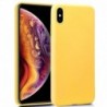 COOL Capa Silicone para iPhone XS Max Amarelo - 8434847016245
