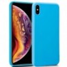 COOL Capa Silicone para iPhone XS Max Azul Claro - 8434847016160
