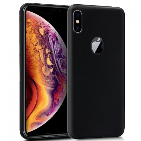 COOL Capa Silicone para iPhone XS Max Preto - 8434847008691