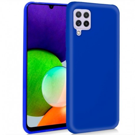 COOL Capa Silicone para Samsung A225 Galaxy A22 4G Azul - 8434847054995