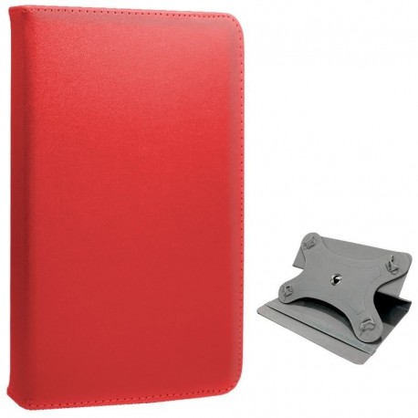 COOL Capa Ebook / Tablet de 9.7" a 10" Liso Vermelho Giratória Panorâmica - 8434847012223