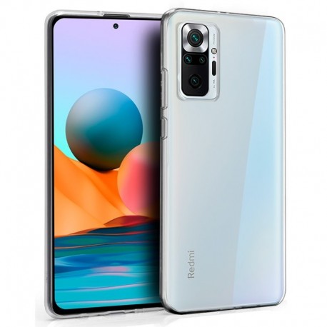 COOL Capa Silicone para Xiaomi Redmi Note 10 Pro Transparente - 8434847053271
