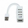 COOL Hub USB 2.0 Universal 4 Portas USB Branco - 8434847056043