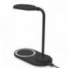 COOL Lâmpada LED + Base Carga Wireless Qi Preto - 8434847054865