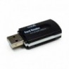 COOL Leitor de Cartões de Memória USB Universal All in One Preto - 8434847053738