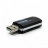 COOL Leitor de Cartões de Memória USB Universal All in One Preto - 8434847053738