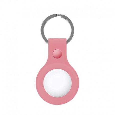 COOL Porta Chaves Protector Compatível com AirTag Silicone Rosa - 8434847055602