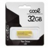 COOL Pen Drive USB 32 GB 2.0 Metal KEY Dourado - 8434847002101