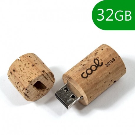 COOL Pen Drive USB 32 GB Cortiça Macia - 8434847028927
