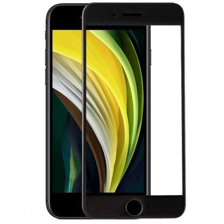 COOL Película de Vidro Temperado para iPhone SE 2020 FULL 3D Preto - 8434847036236