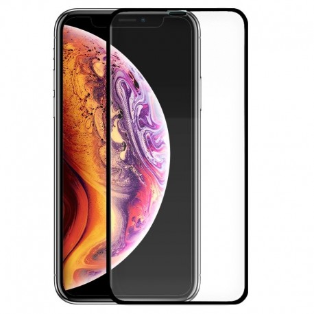COOL Película de Vidro Temperado para iPhone XS Max / iPhone 11 Pro Max FULL 3D Preto - 8434847007533