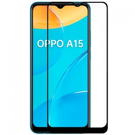 COOL Película de Vidro Temperado para Oppo A15 / A15s FULL 3D Preto - 8434847048284