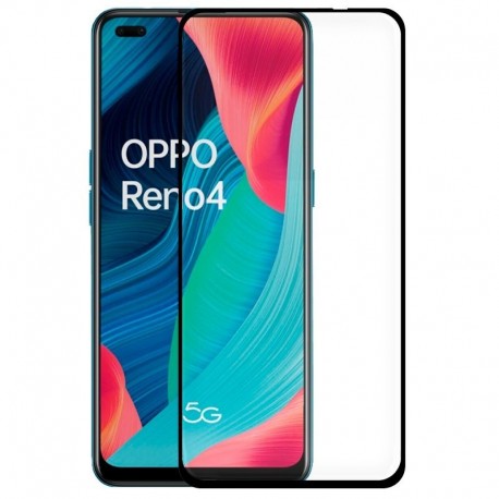 COOL Película de Vidro Temperado para Oppo Reno 4 FULL 3D Preto - 8434847046198