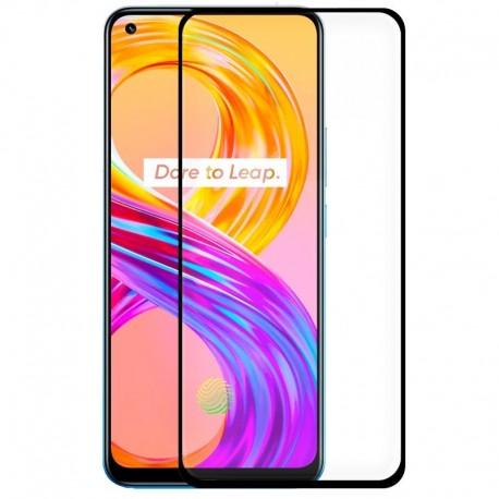 COOL Película de Vidro Temperado para Realme 8 / 8 Pro FULL 3D Preto - 8434847053431