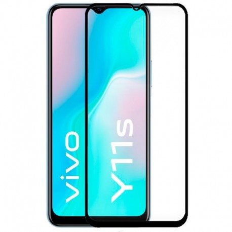 COOL Película de Vidro Temperado para Vivo Y11s / Y20s FULL 3D Preto - 8434847055350