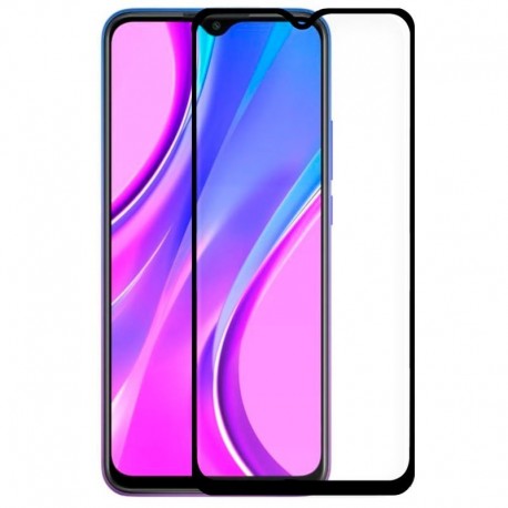 COOL Película de Vidro Temperado para Xiaomi Redmi 9 FULL 3D Preto - 8434847037066