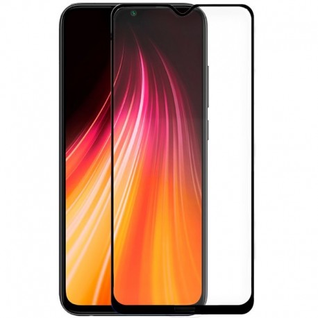 COOL Película de Vidro Temperado para Xiaomi Redmi Note 8 / Note 8 2021 FULL 3D Preto - 8434847030067