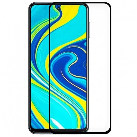 COOL Película de Vidro Temperado para Xiaomi Redmi Note 9S / Note 9 Pro FULL 3D Preto - 8434847034638
