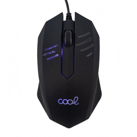 COOL Rato USB Gaming Iluminação Alabama Preto - 8434847033372