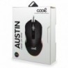 COOL Rato USB Gaming RGB Iluminação Austin Preto - 8434847045856