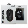 COOL Rato USB Gaming RGB Iluminação Austin Preto - 8434847045856