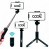 COOL Suporte Tripé Extensível Universal + Comando Bluetooth - 8434847050638