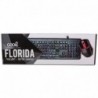 COOL Teclado Espanhol USB Cabo PC Kit Teclado Gaming + Rato Iluminação Florida - 8434847033396