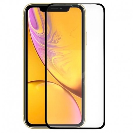 COOL Película de Vidro Temperado para iPhone XR / iPhone 11 FULL 3D Preto - 8434847010267