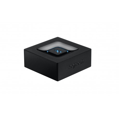 Logitech Bluetooth Audio Receiver, Adaptador de Som Sem Fios, Bluetooth, 3.5 mm, 20 m, Preto - 5099206051805