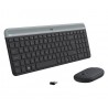 Teclado Y Ratón Inalámbricos Logitech Slim Combo Mk470 - 5099206086548