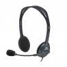 Auriculares Logitech H111 Con Micrófono Jack 3.5 Negros - 5099206057340