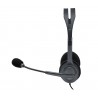 Auriculares Logitech H111 Con Micrófono Jack 3.5 Negros - 5099206057340