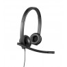 Auriculares Logitech H570e Con Micrófono Usb Negros - 5099206053304