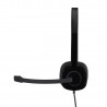 Auriculares Logitech H151 Con Micrófono Jack 3.5 Negros - 5099206057333