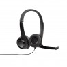 Auriculares Logitech H390 Con Micrófono Usb Negros - 5099206030015