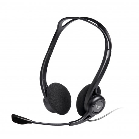 Auriculares Logitech Headset Pc 960/ Con Micrófono/ Usb/ Negros - 5099206008441